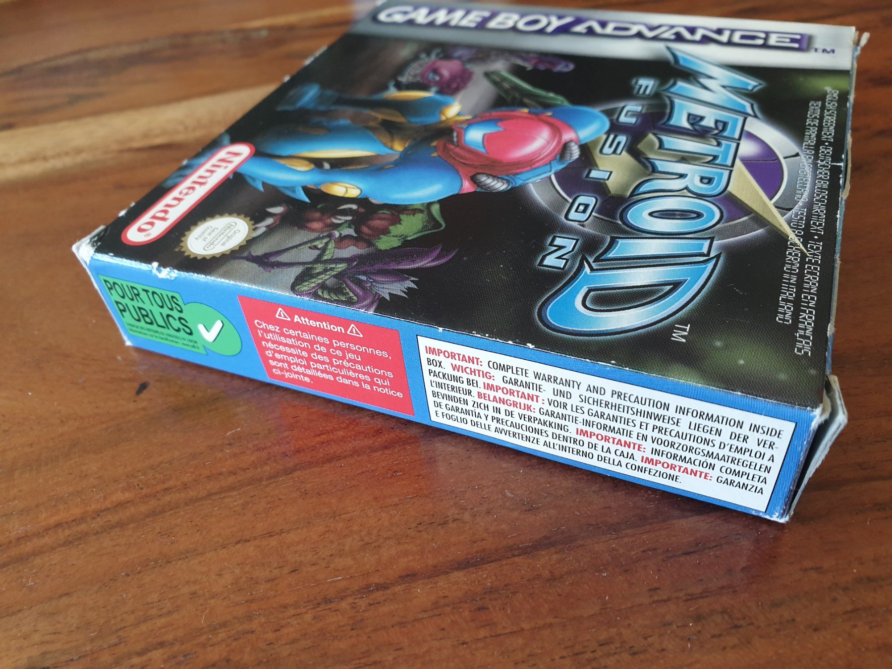 Giochi: Metroid Fusion OVP / Gameboy Advance – Usato da Rain venduto da Rou_z26r 3