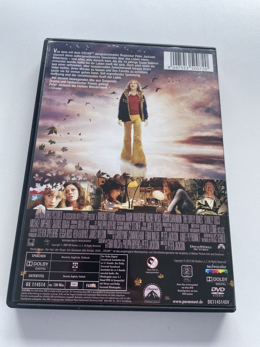 Tutti i DVDs: In meinem Himmel, Lovely Bones – Usato da Sargans venduto da Didis 1