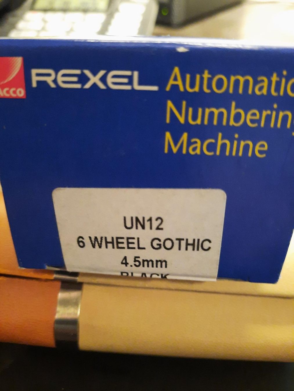 Tutte le macchine: Nummeriermaschine Rexel automatisch, Dokumentennummerierung – Nuovo (secondo la descrizione) da Bassersdorf venduto da rerechsa 1