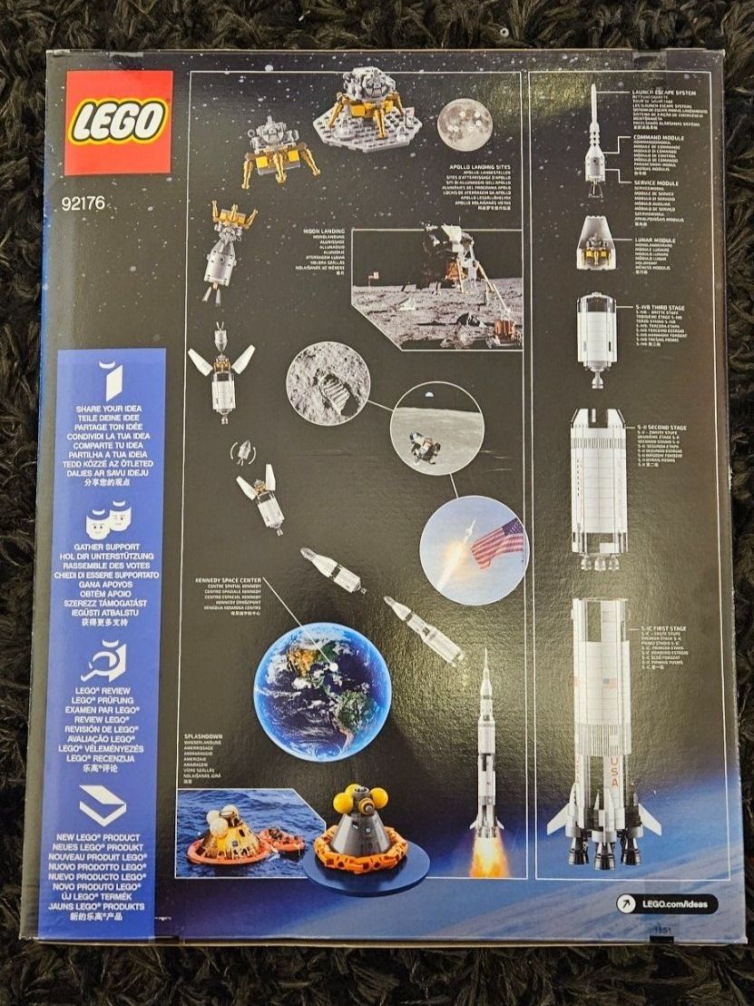 Lego Baukästen: LEGO 92176 NASA Apollo Saturn V – Neu und originalverpackt aus Lenk im Simmental von oli66661 1