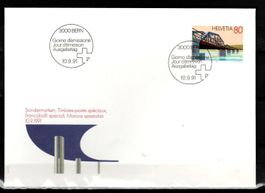 1991 FDC - Brücken / Aarebrücke, Koblenz
