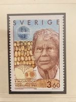 Schweden 1989 Nobelpreis 1983 Medizin Barbara McClintock pfr