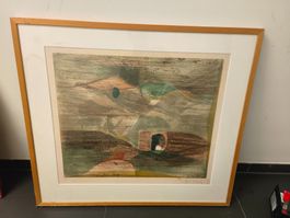 Kunstdruck Remi Cancey limitiert nummeriert 28/99 gerahmt
