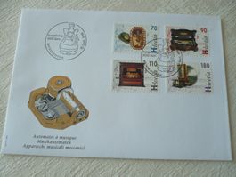1996 FDC Musikautomaten SBK 901 - 904