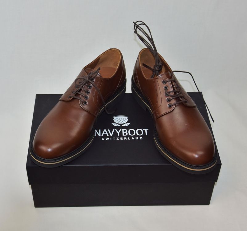 NAVYBOOT Halbschuhe Business Schuhe braun/40 (Neu und originalverpackt ...