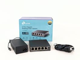 TP-LINK 5-Port Gigabit Desktop PoE+ Switch
