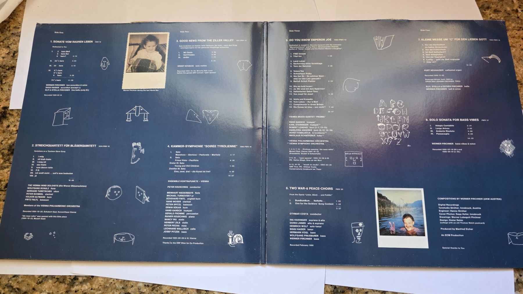 Vinyles: DOPPEL - LP   EU   Werner Pirchner – D'occasion à dornach par hundeliebe01 1