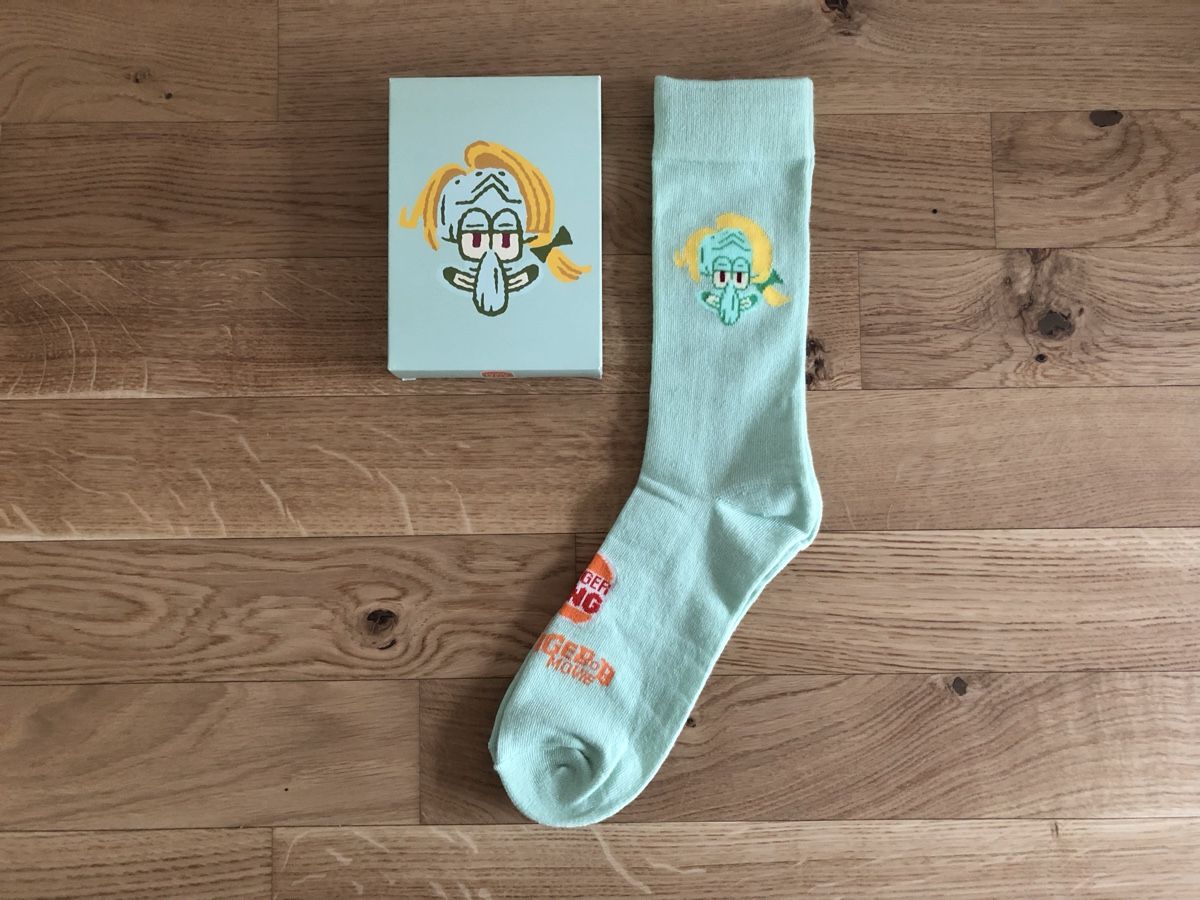 Calze: SpongeBob Socken: Neu. Grosse 39 - 42 – Nuovo (secondo la descrizione) da Zug venduto da volpo6300