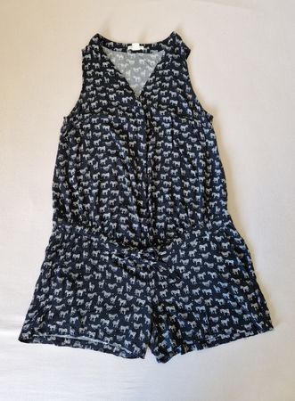 Kurzer Umstands-Jumpsuit