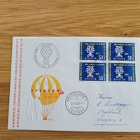 Ballon Flug Lugano 1960 Luzern Bellinzona Knie
