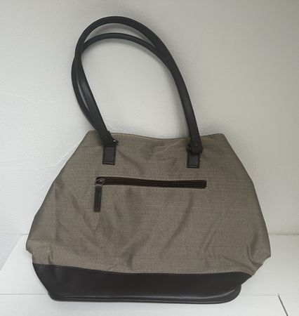 Handtasche mit braunen Details NEU