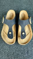 Birkenstock Gizeh Big Buckle Sandalen Schwarz Grösse 42