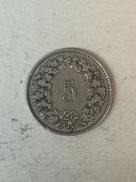 5 Rp. 1930 B vz – frühes Stück – schöne Patina