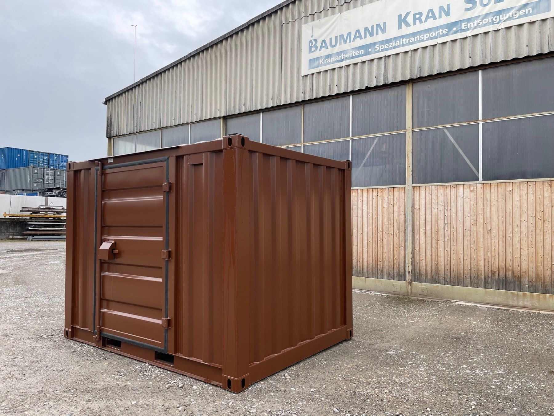 Contenitori edile: 9' Lagercontainer, Werkzeugcontainer, Container, Garage! – Nuovo (secondo la descrizione) da Kradolf venduto da BKSAG 1