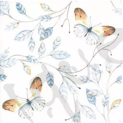 Tovaglioli: Serviette orange tip butterfly (1698) 2Stk. – Nuovo (secondo la descrizione) da Schlatt TG venduto da kreativ-atelier