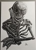 Zeichnung: Study until Death