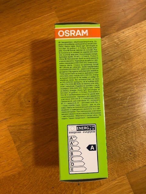 Lampade: NEU: Osram Dulux 22W=98W – Nuovo e nell'imballaggio originale da Meilen venduto da gio_xlz7 2