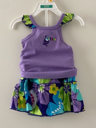 Neu* Sommer Set T-Shirt + Rock Gr. 80