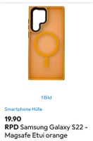 RPD Samsung Galaxy S22 MagSafe Etui orange neu
