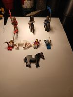 Original LEGO Castle Ritter Konvolut 1980er – Pferde, Falken