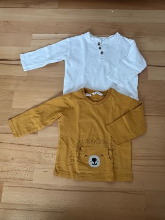 Neuwertige Mango, Jungenshirts, Grösse 80