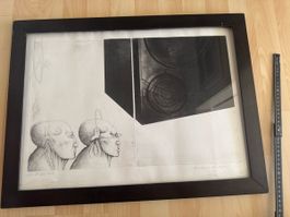 Signierte Grafik „Epr. d’artiste“ 1970 –