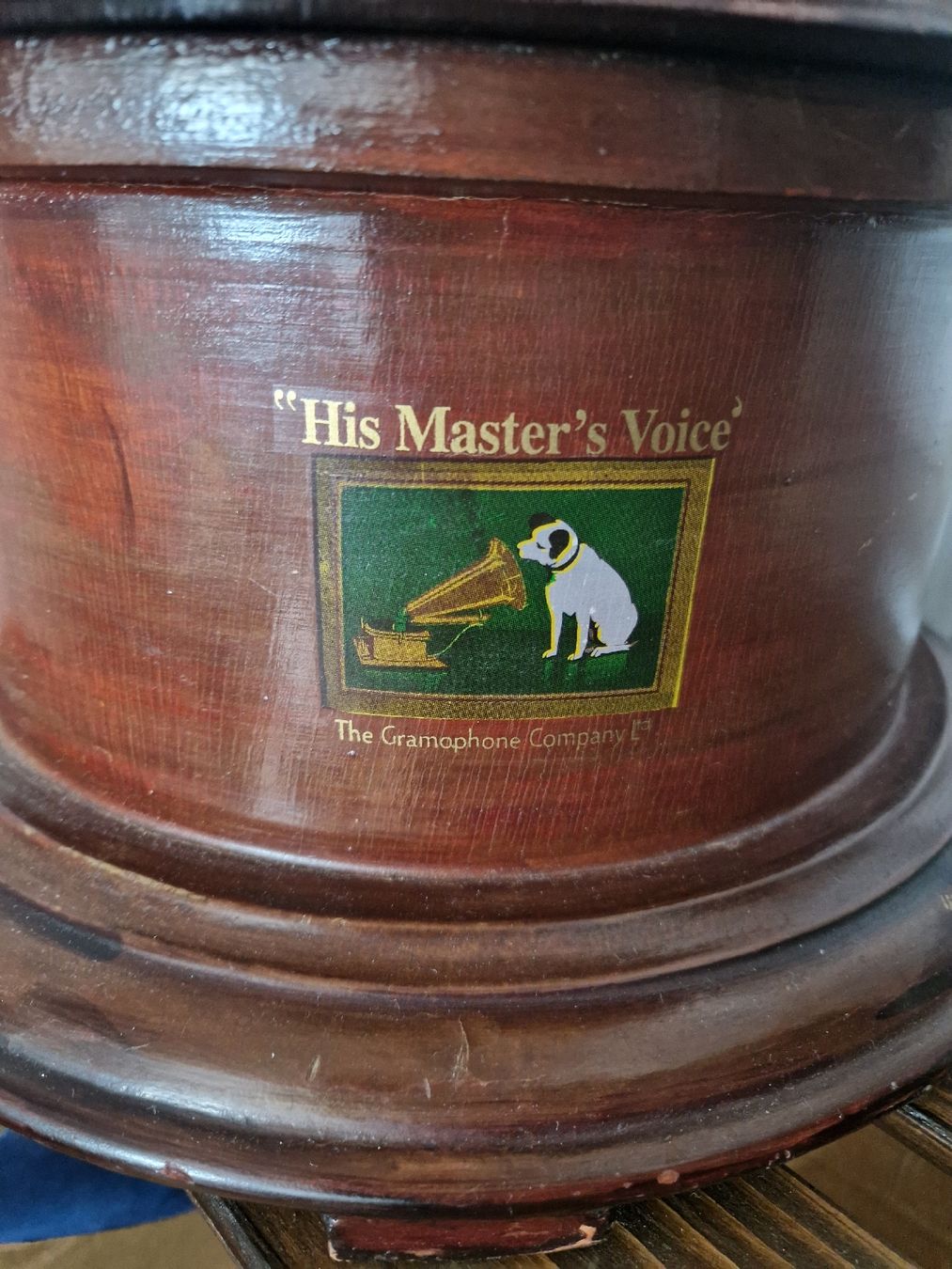 Tourne-disques: Antikes Grammophon HMS – D'occasion à St. Gallen par Sayuri 4