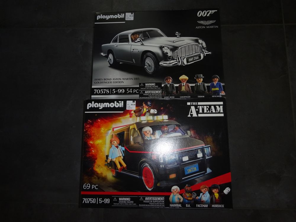 Série limitée 6 boîtes Playmobil Carrefour - NEUVES, JAMAIS