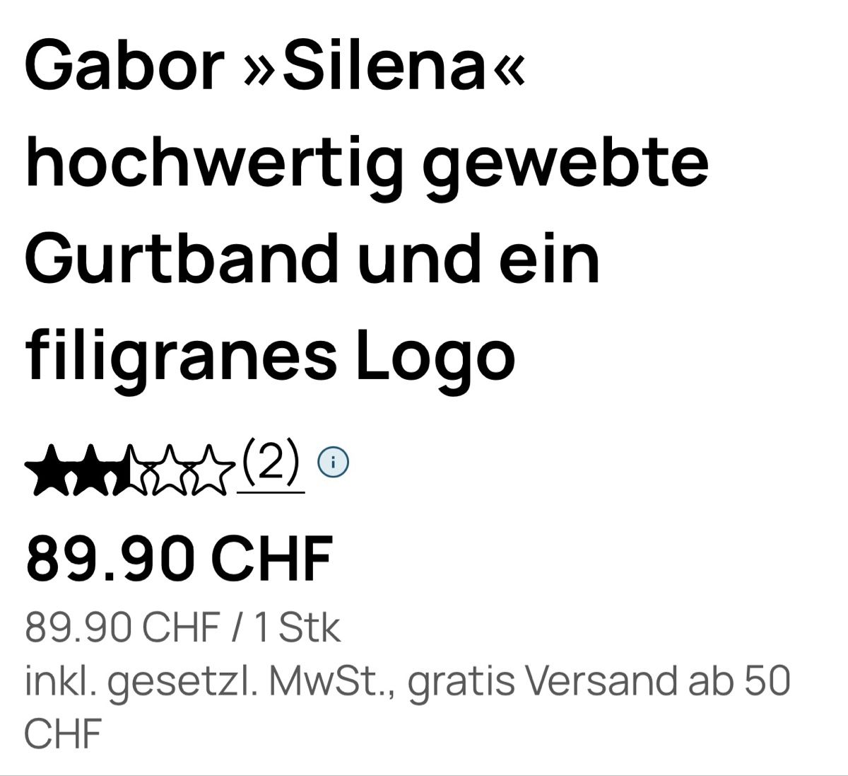 Gabor Borse da donna: Gabor Umhängetasche neu – Nuovo (secondo la descrizione) da Lindau venduto da Mkey1 4