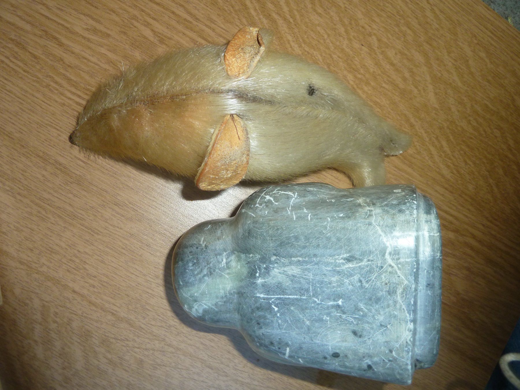 Figurines: Orginal Inuitkunst und Pelzrobbe – D'occasion à Rieden SG par jamilau 7