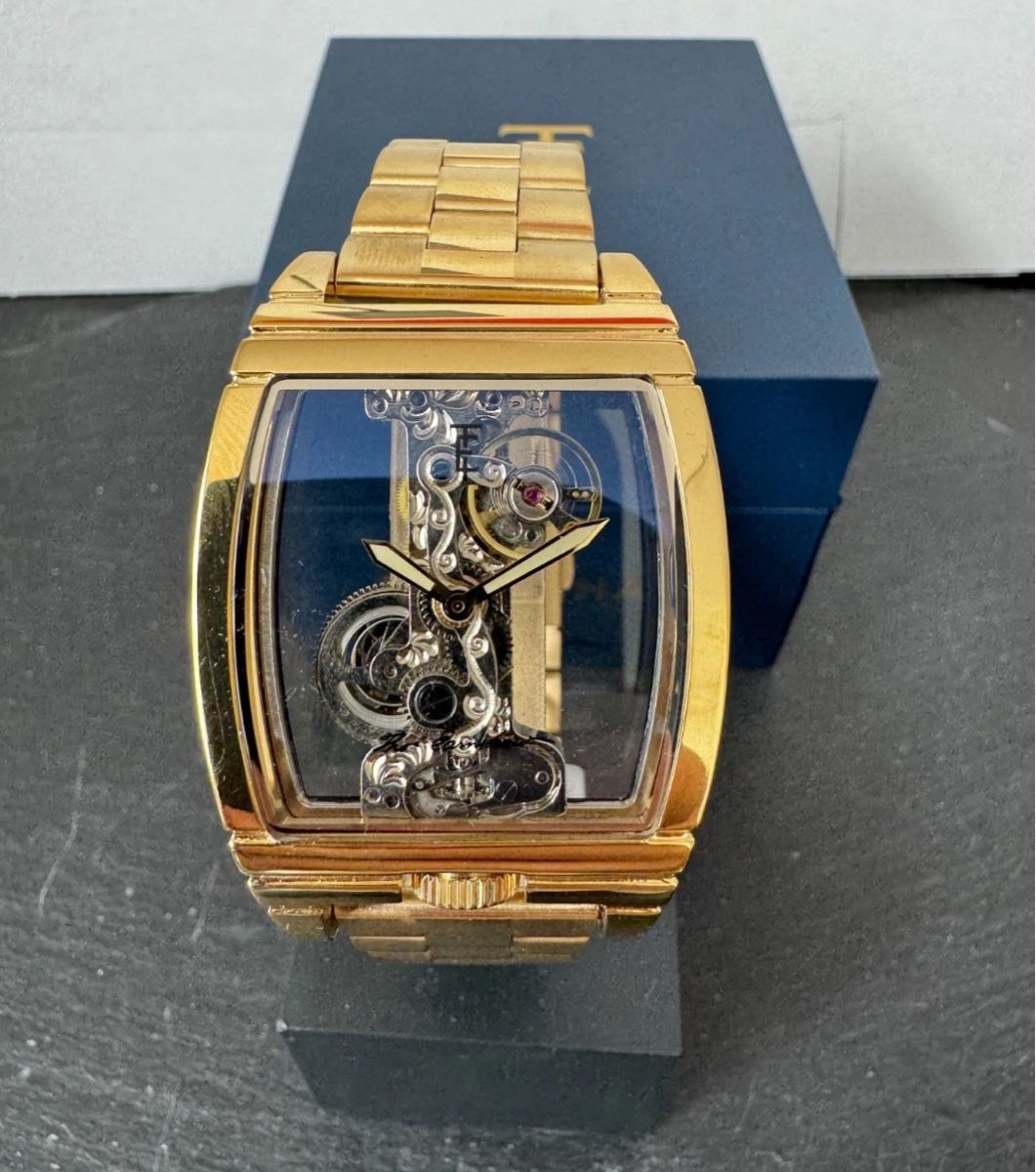 Orologi: EARNSHAW Handaufzug Stabwerk Uhr "Wolver Bridge – Nuovo e nell'imballaggio originale da Meilen venduto da Schelmi99