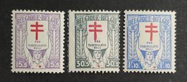 Belgien 1925, Satz ungestempelt