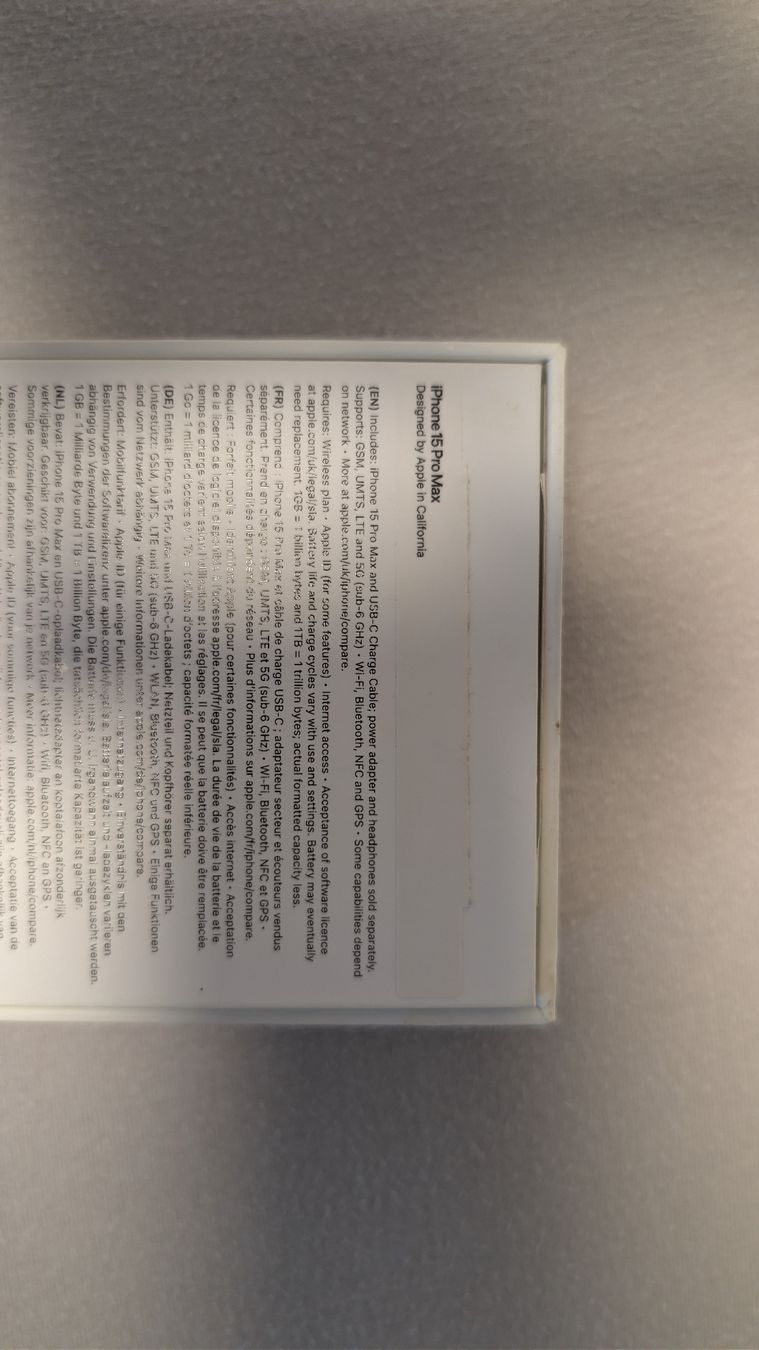 Apple Telefoni cellulari / Smartphones: Apple iPhone 15 Pro Max 512GB – Usato da Basel venduto da darko_mi 9