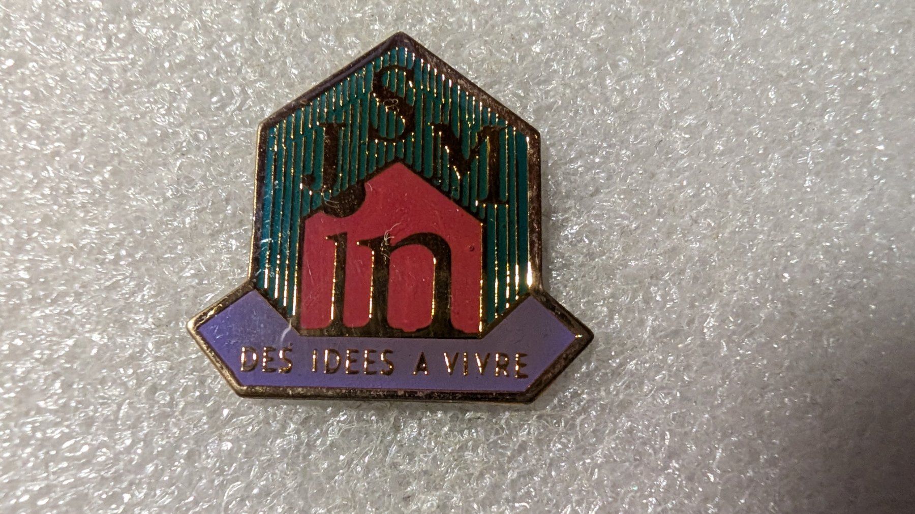 Placchette & Badge: Ansteckpin 206: JSM – Usato da Oppligen venduto da Pin-Fall-Shop