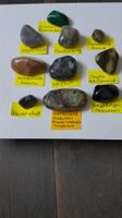 10er Set Trommelsteine mit Kaokoveld + Chromchalcedon:Set 21