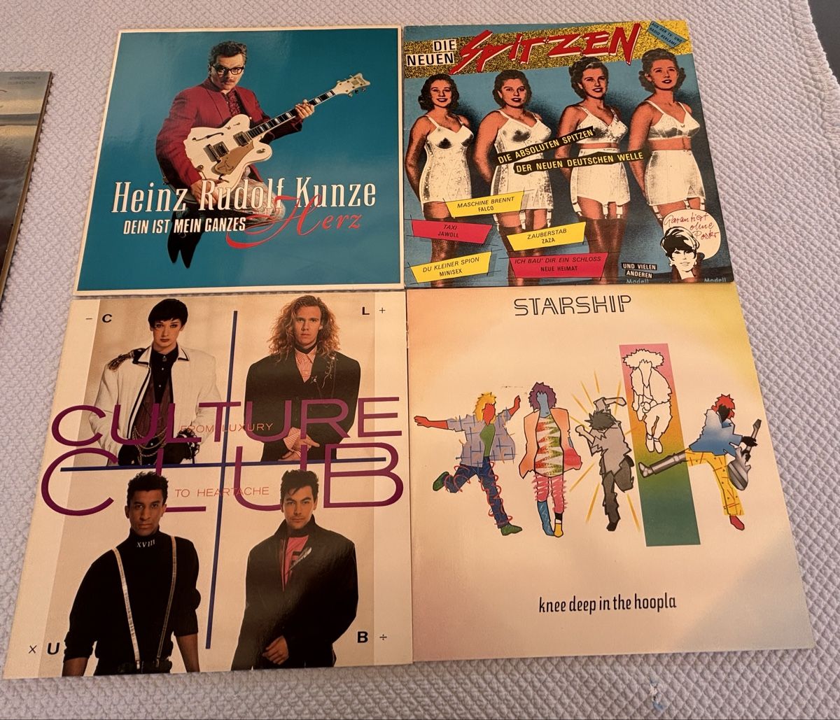 Dischi in vinile: 8x Vinyl-Schallplatten, viel Rock & – Usato da Altendorf venduto da Schumi26.4 2