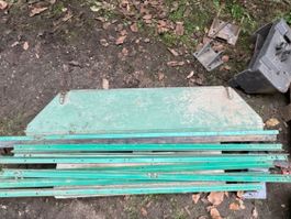 Abdeckblech AGRAR Ladewagen + Kratzbodenschienen VGL