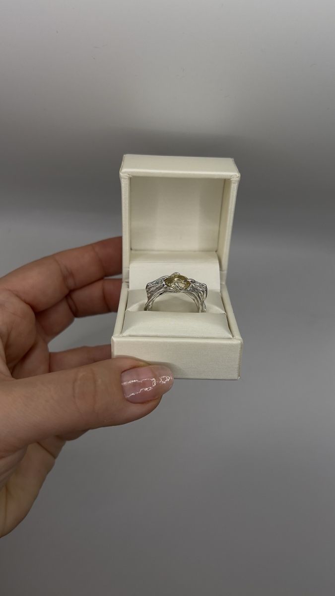 Ringe: Silberring mit Heliodor neu – Neu (gemäss Beschreibung) aus Schindellegi von len_bzx6 4
