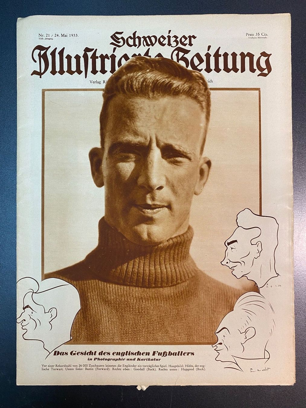 Riviste & Magazine: Zeitschrift Schweizer Illustrierte 1933 24. Mai Nr. 21 – Usato da Oberägeri venduto da Nussbi6