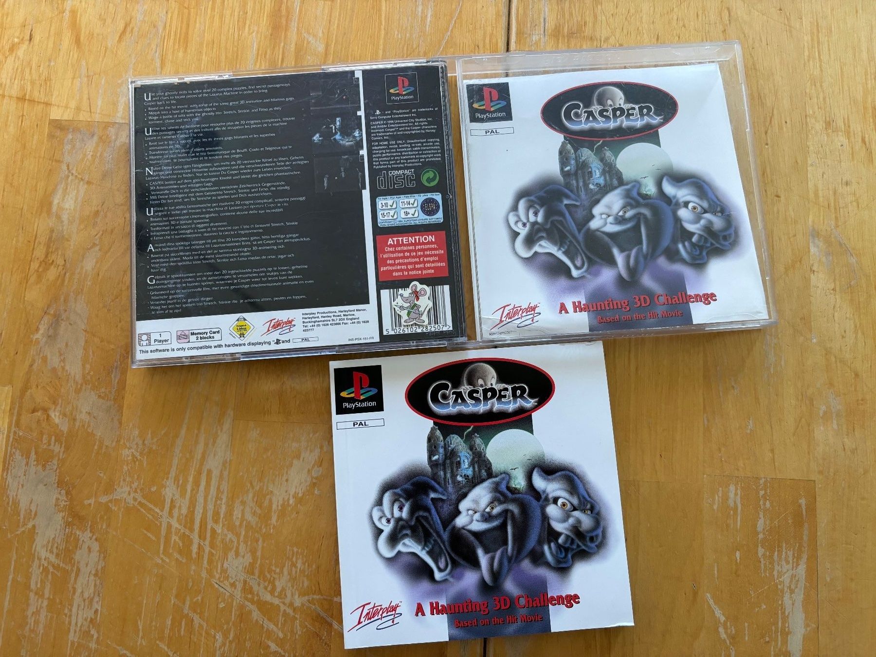 Giochi: Casper (CIB) – Usato da Frenkendorf venduto da gelbeZinnie