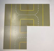 7 Lego Mond Strassenplatten Baseplates
