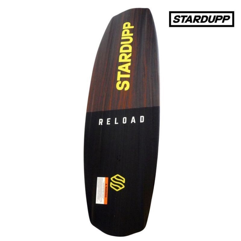 Tavole da surf e di nuoto: Stardupp Reload Wakeboard 139 cm Yellow – Nuovo e nell'imballaggio originale da Küssnacht am Rigi venduto da surfdeal 2