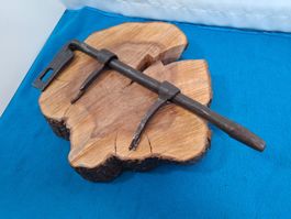1 antiker Tür Stossriegel 36cm, Schmiedeisen (LOT3370X#TBS1)