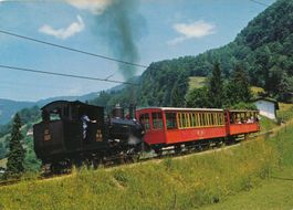 Dampf Lokomotive Vitznau-Rigi Bahn