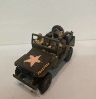 US Jeep  mit 2 Soldaten, Militärsammlung Dinky Toys ca.1:43