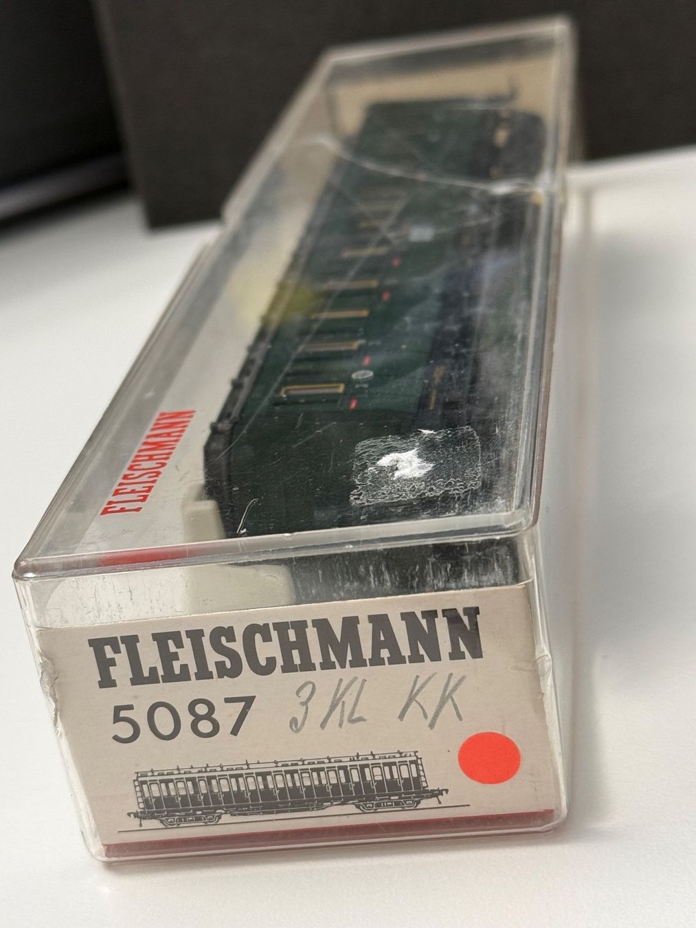 Fleischmann Modellini di ferrovie: FLM 5087 DRG Abteil Personenwagen 3.Kl. / DC HO – Usato da Jonschwil venduto da sutfra12 7