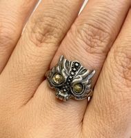 Echter Goldrutil-Quarz-Ring