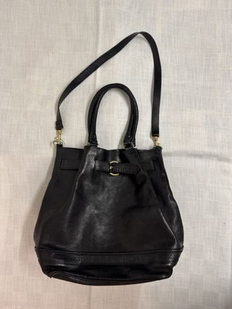 Marianelli Handtasche Leder schwarz
