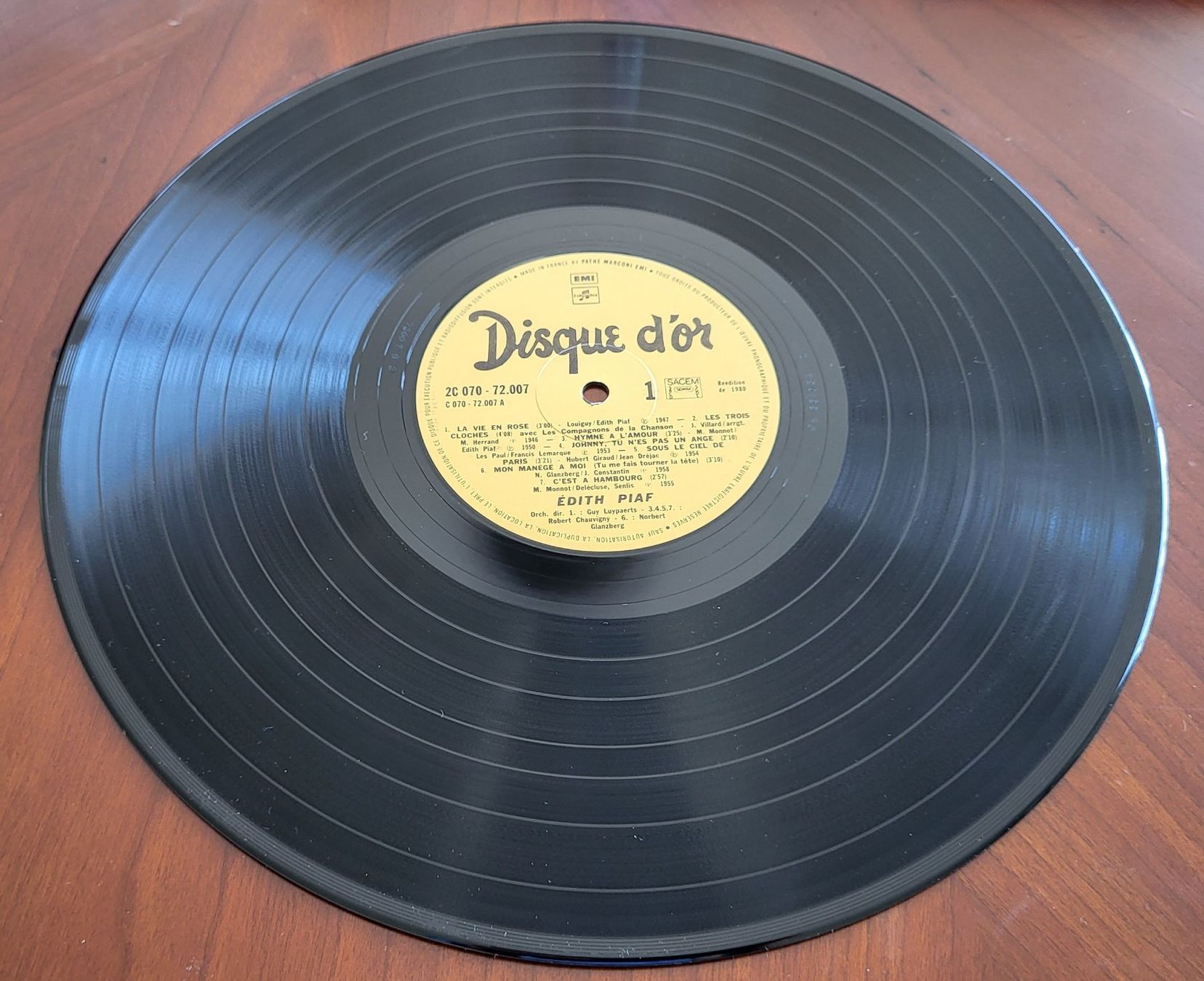 Schallplatten: Edith Piaf Disque D'or Vol.1 - LP Vinyl – Gebraucht aus Schindellegi von Peter8834 3