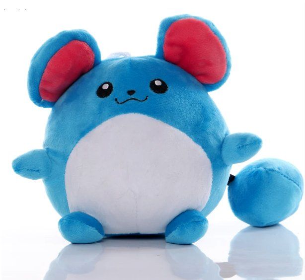 Giocattoli: Pokémon Marill Plushie – Nuovo e nell'imballaggio originale da Cortaillod venduto da CelestiumCards